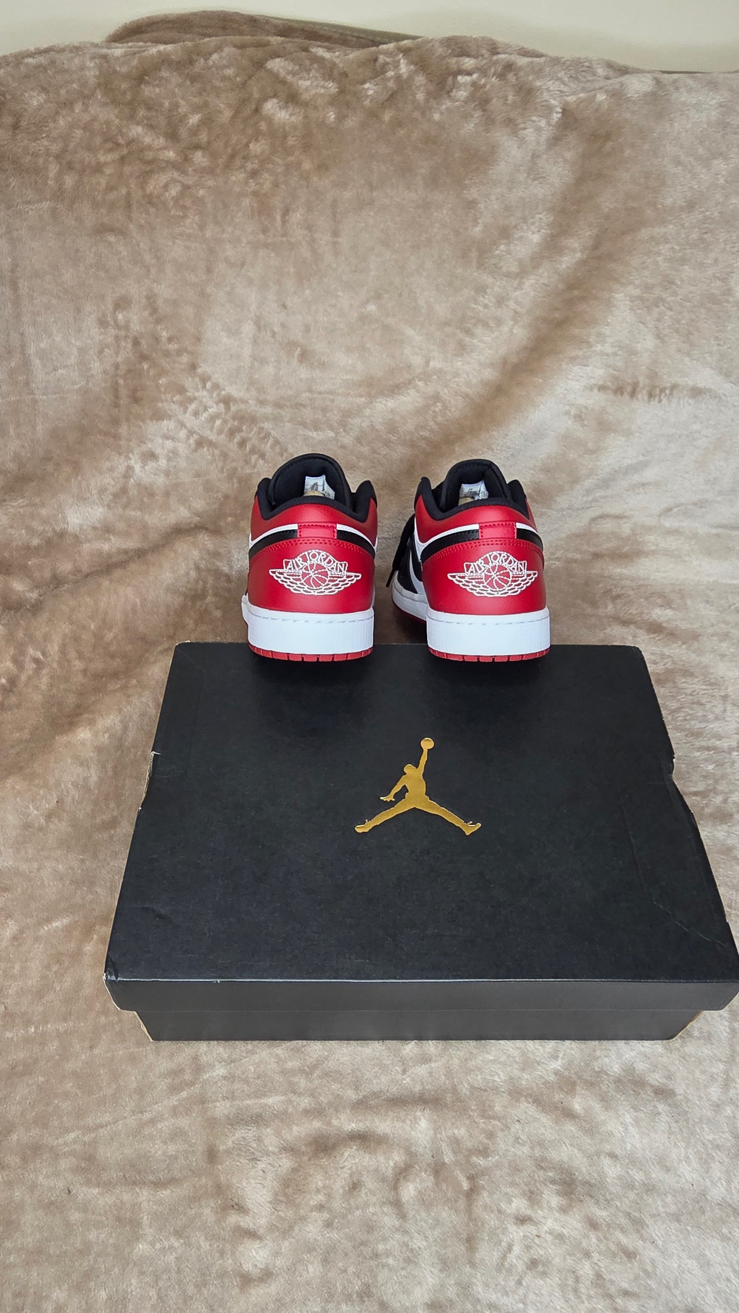 Jordan 1 Low - Bred Toe