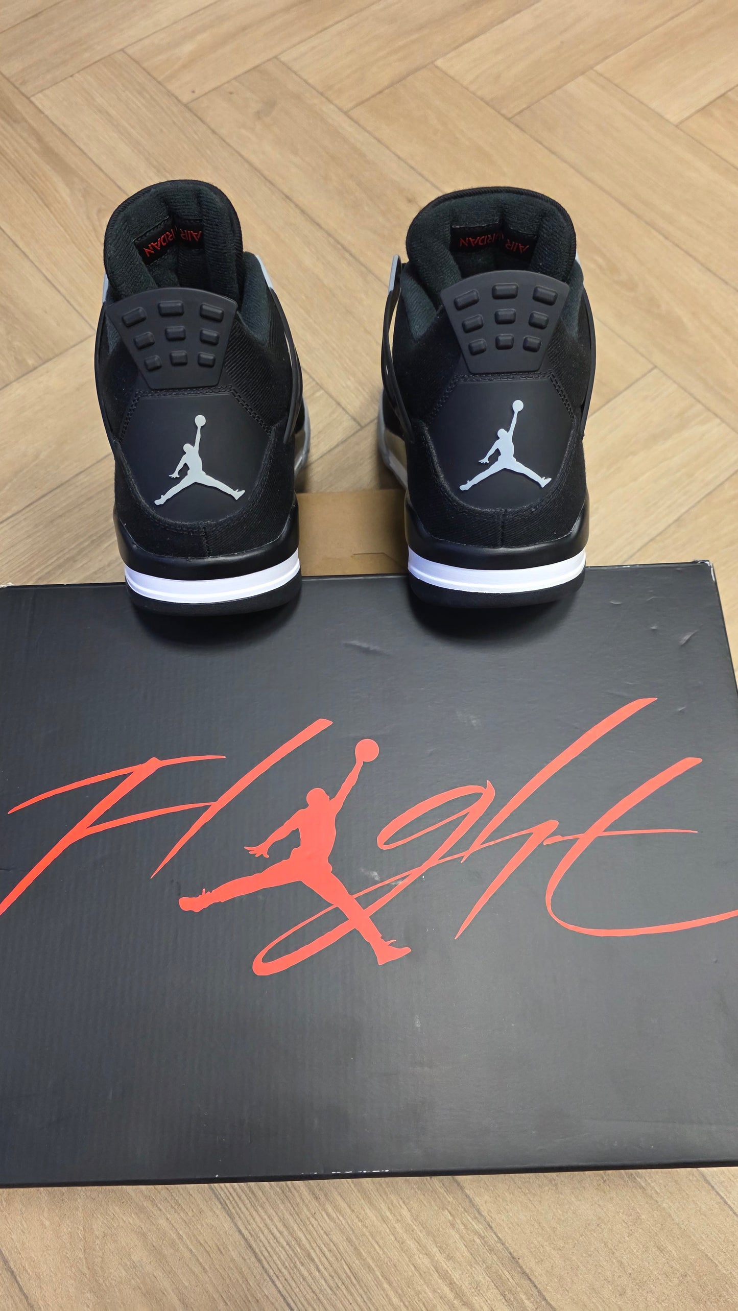 Jordan 4 Retro Black Canvas