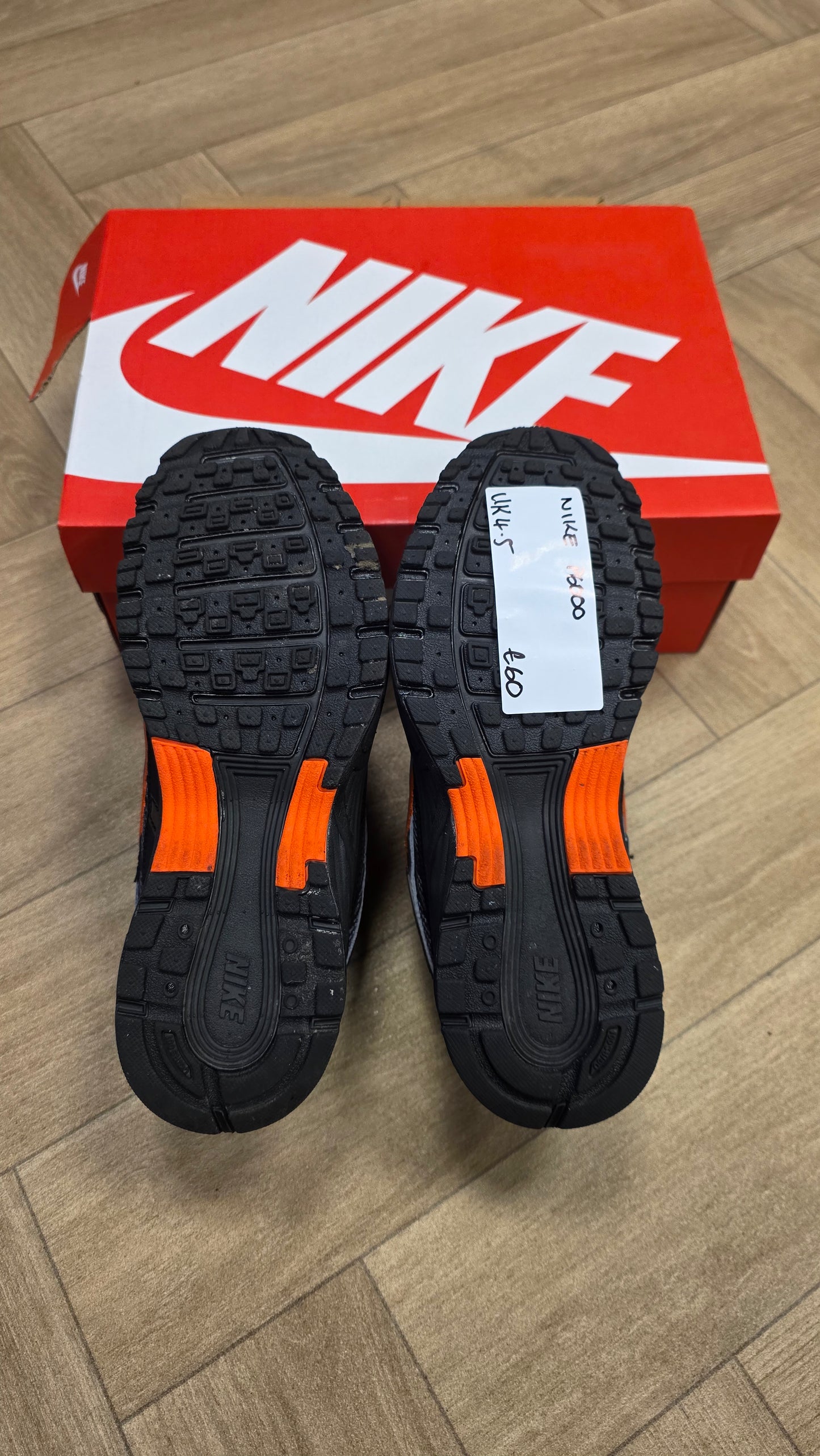 Nike P-6000 - Black Grey Orange
