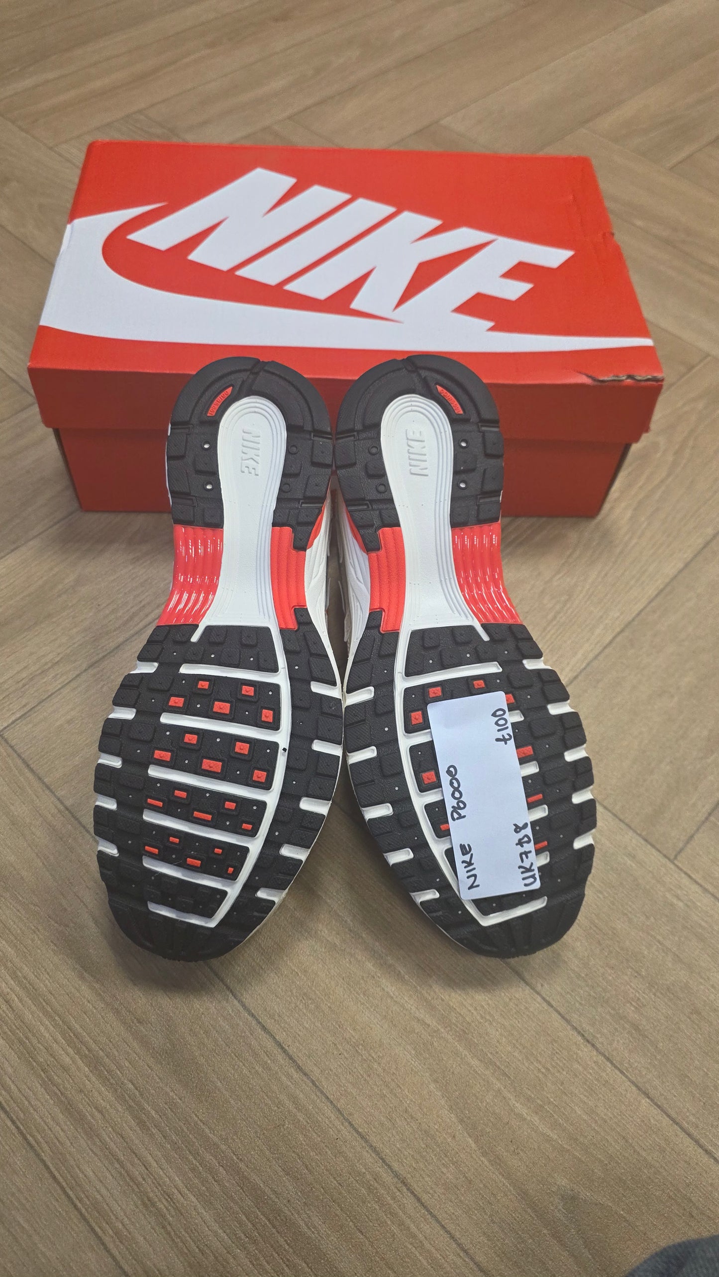 Nike P-6000 - Bright Crimson Soft Pearl Light Orewood Brown