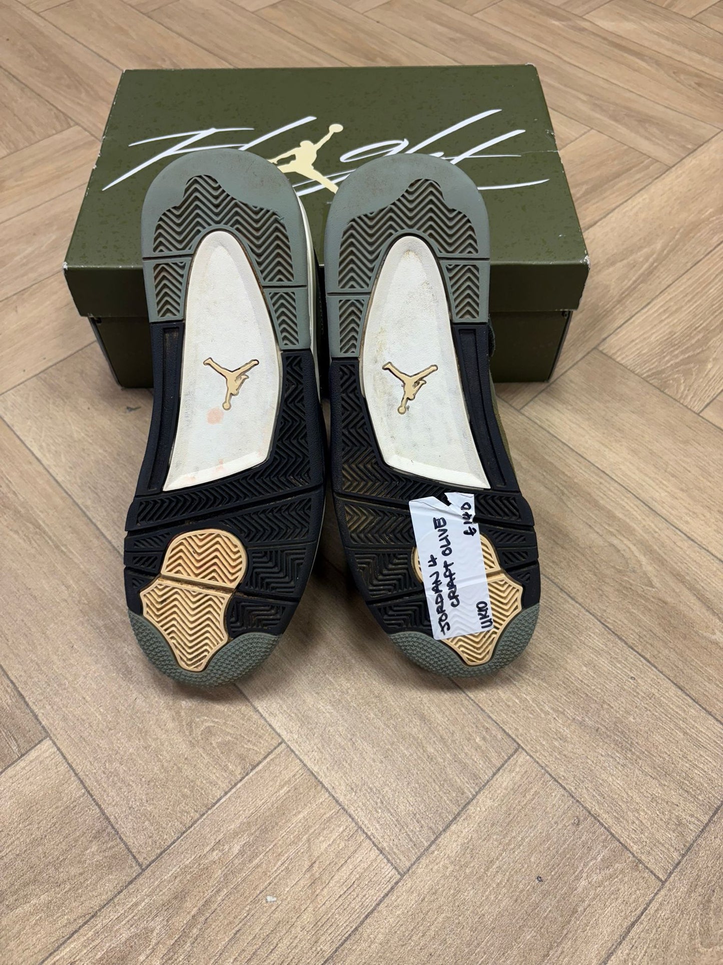 Jordan 4 - Craft Olive
