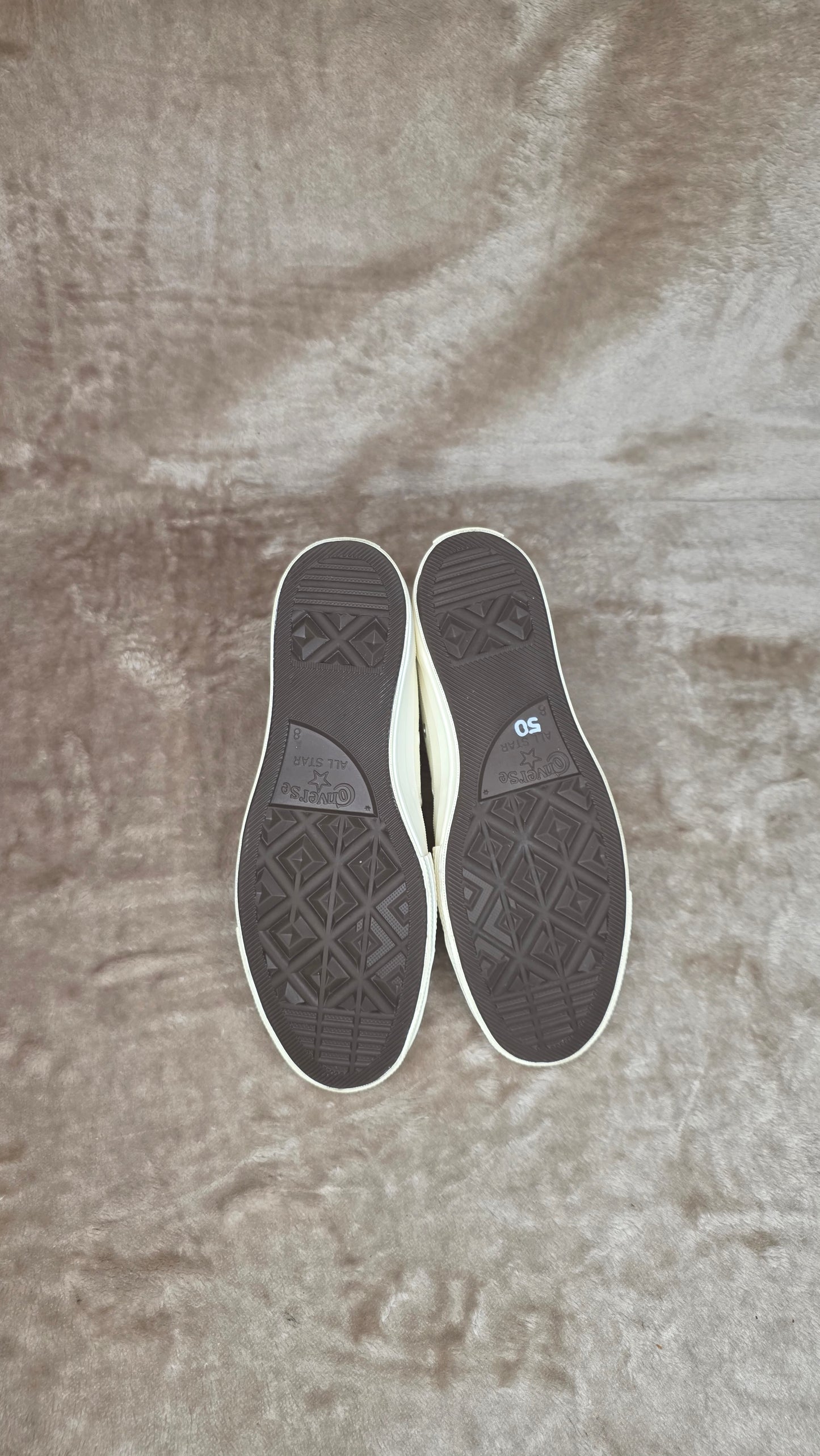 CDG × Converse Chuck 70 High - Milk