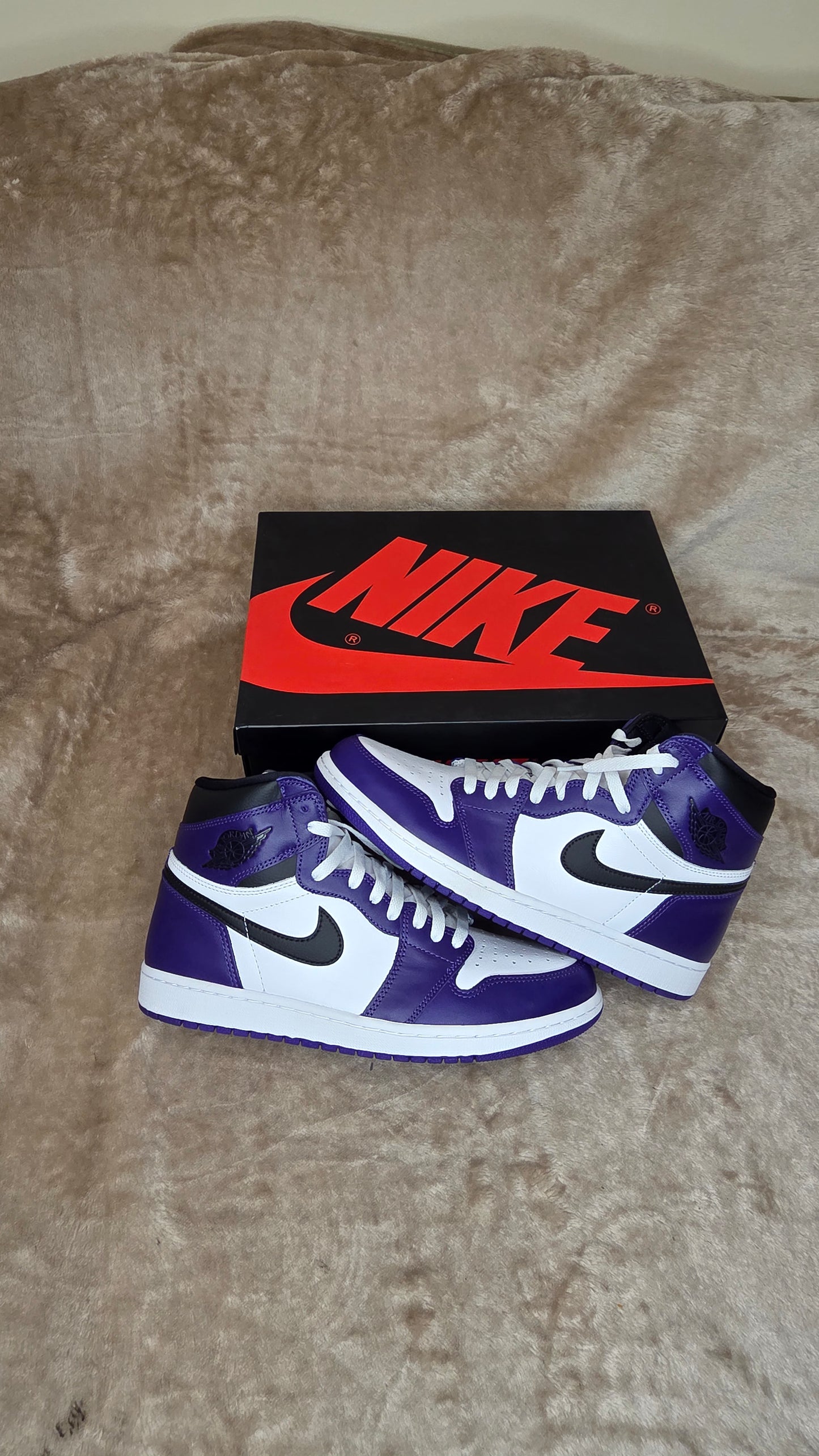 Jordan 1 High - Court Purple White