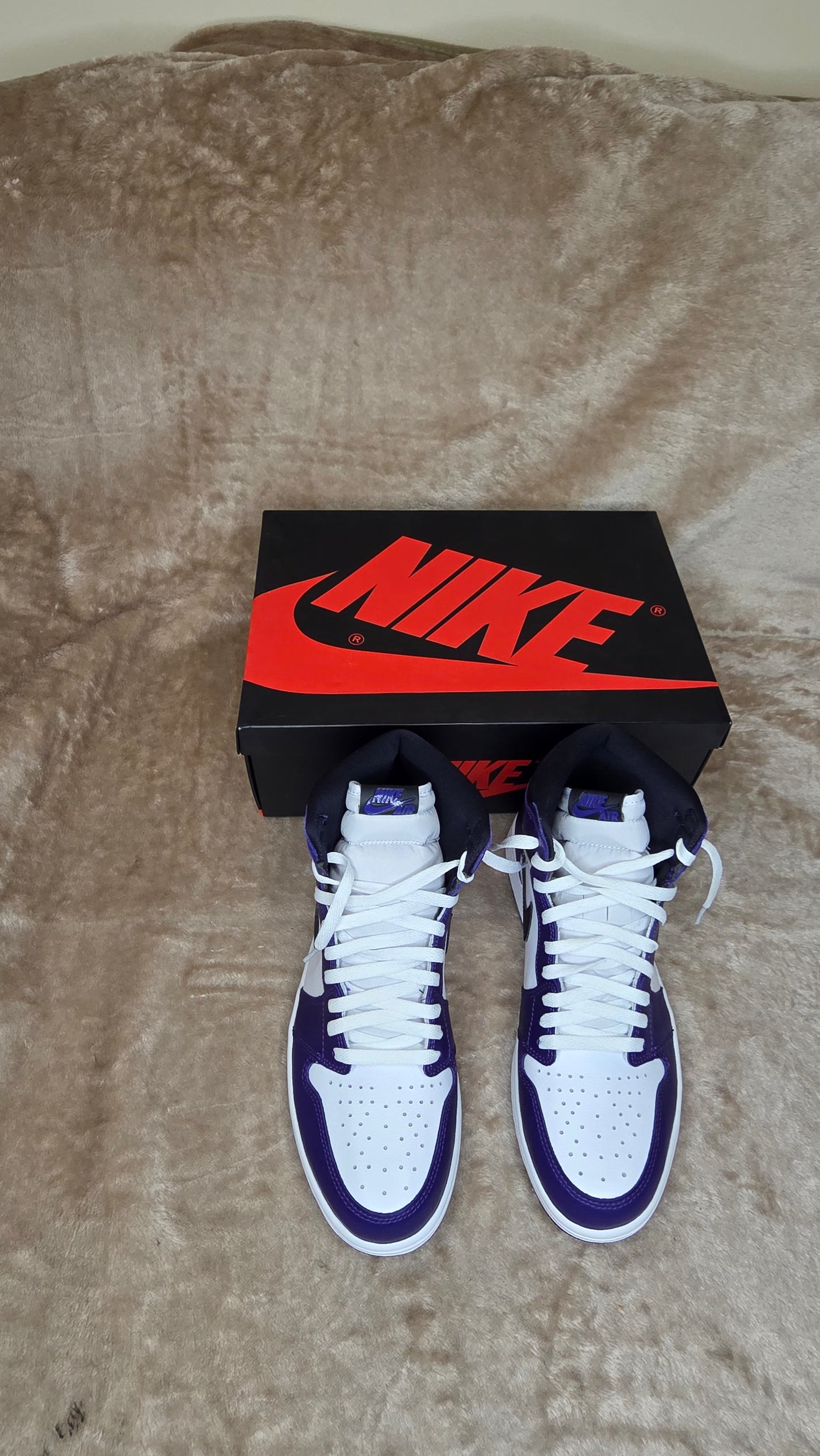 Jordan 1 High - Court Purple White