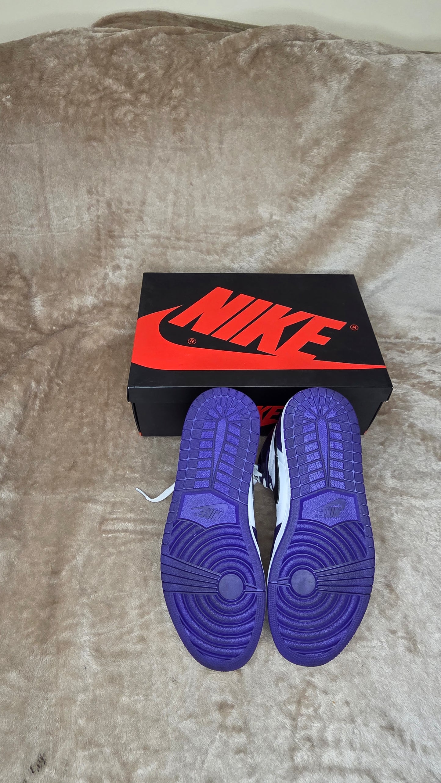 Jordan 1 High - Court Purple White