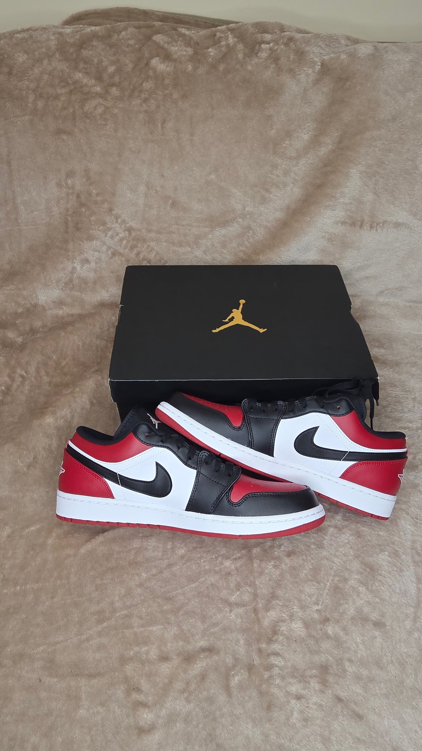 Jordan 1 Low - Bred Toe