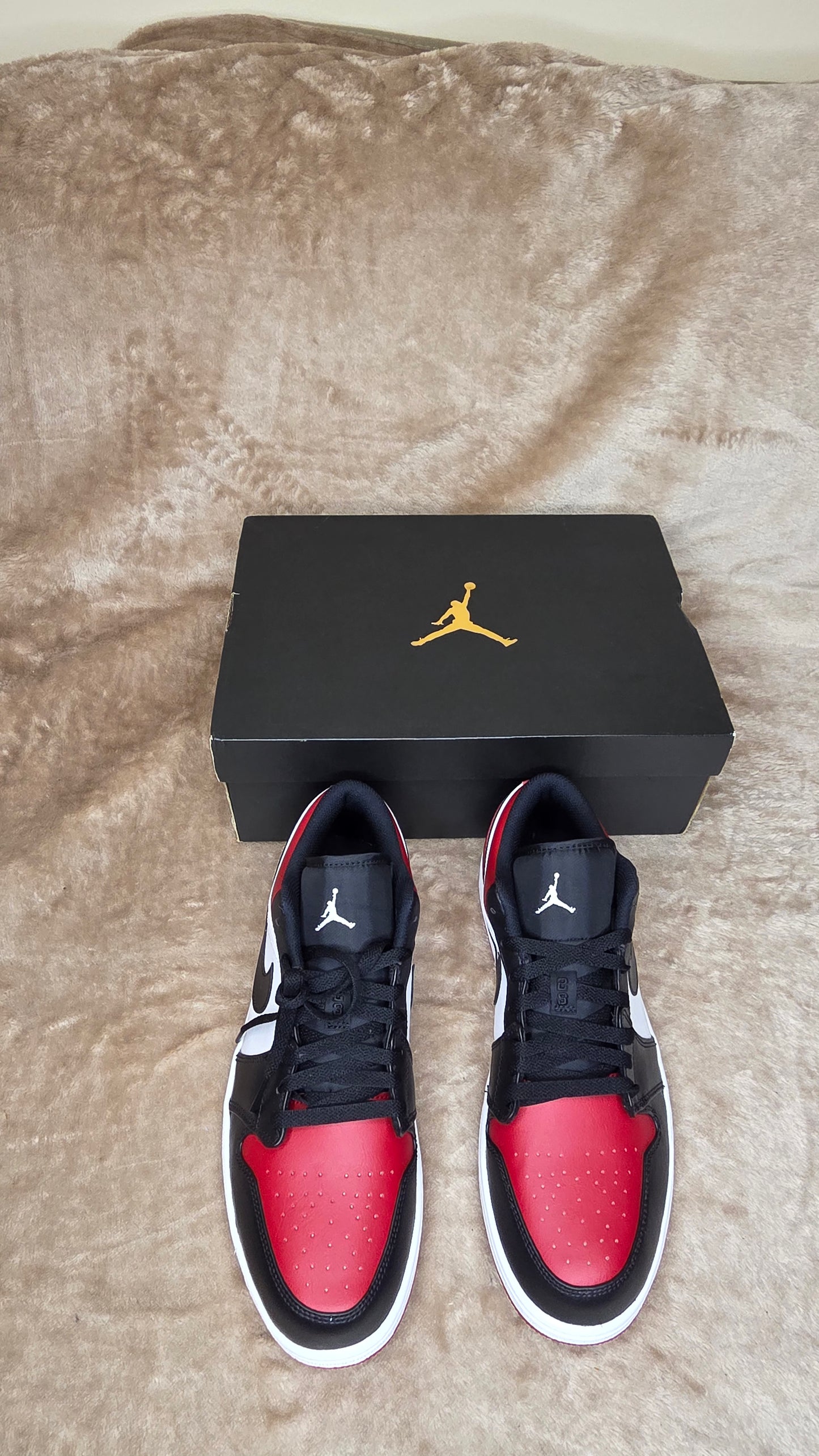 Jordan 1 Low - Bred Toe