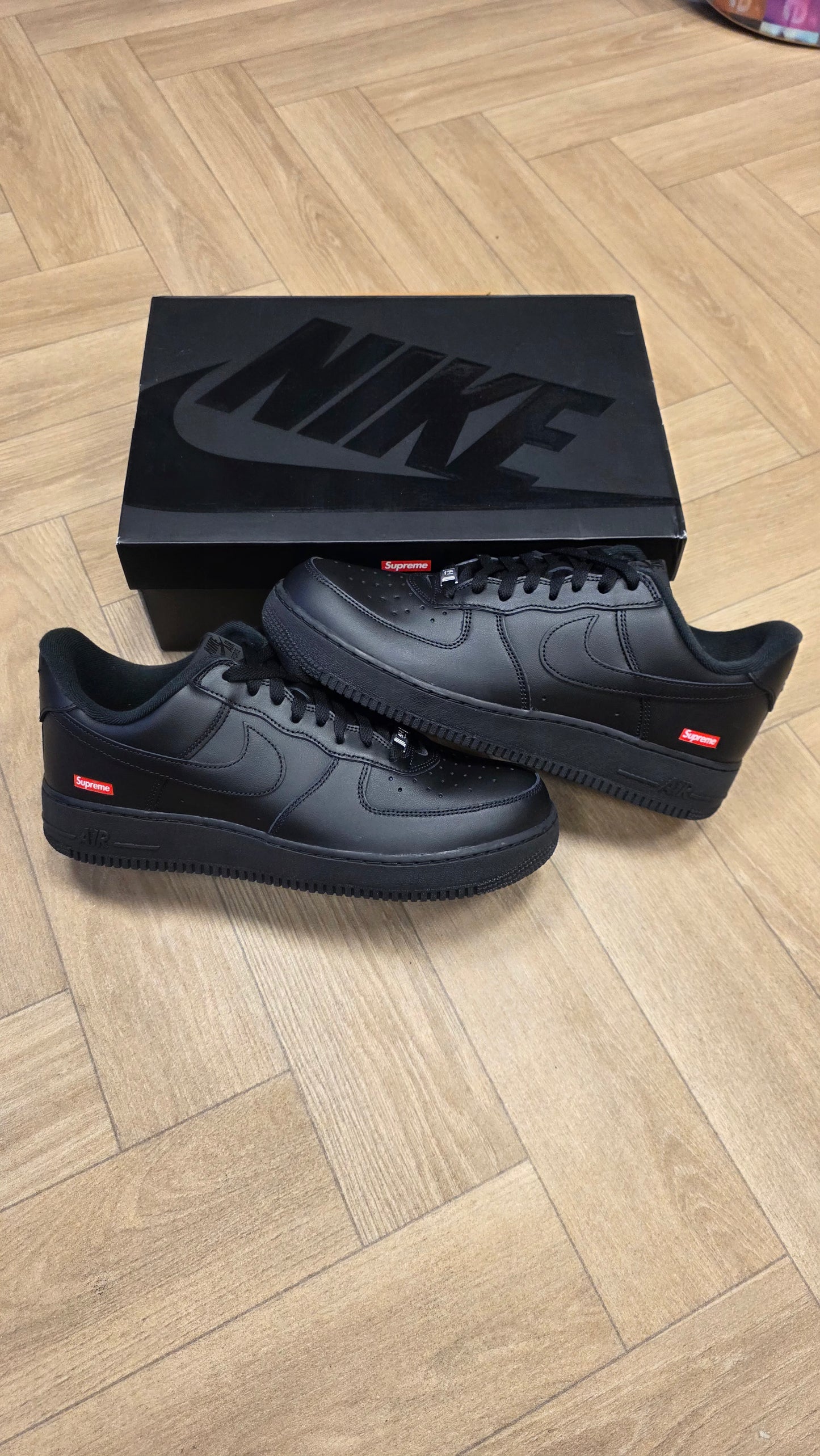 Nike x Supreme Air Force 1 Black