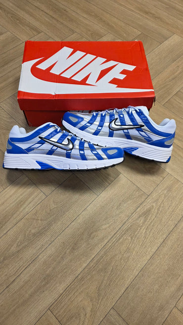 Nike P-6000 Racer Blue Metallic Silver White