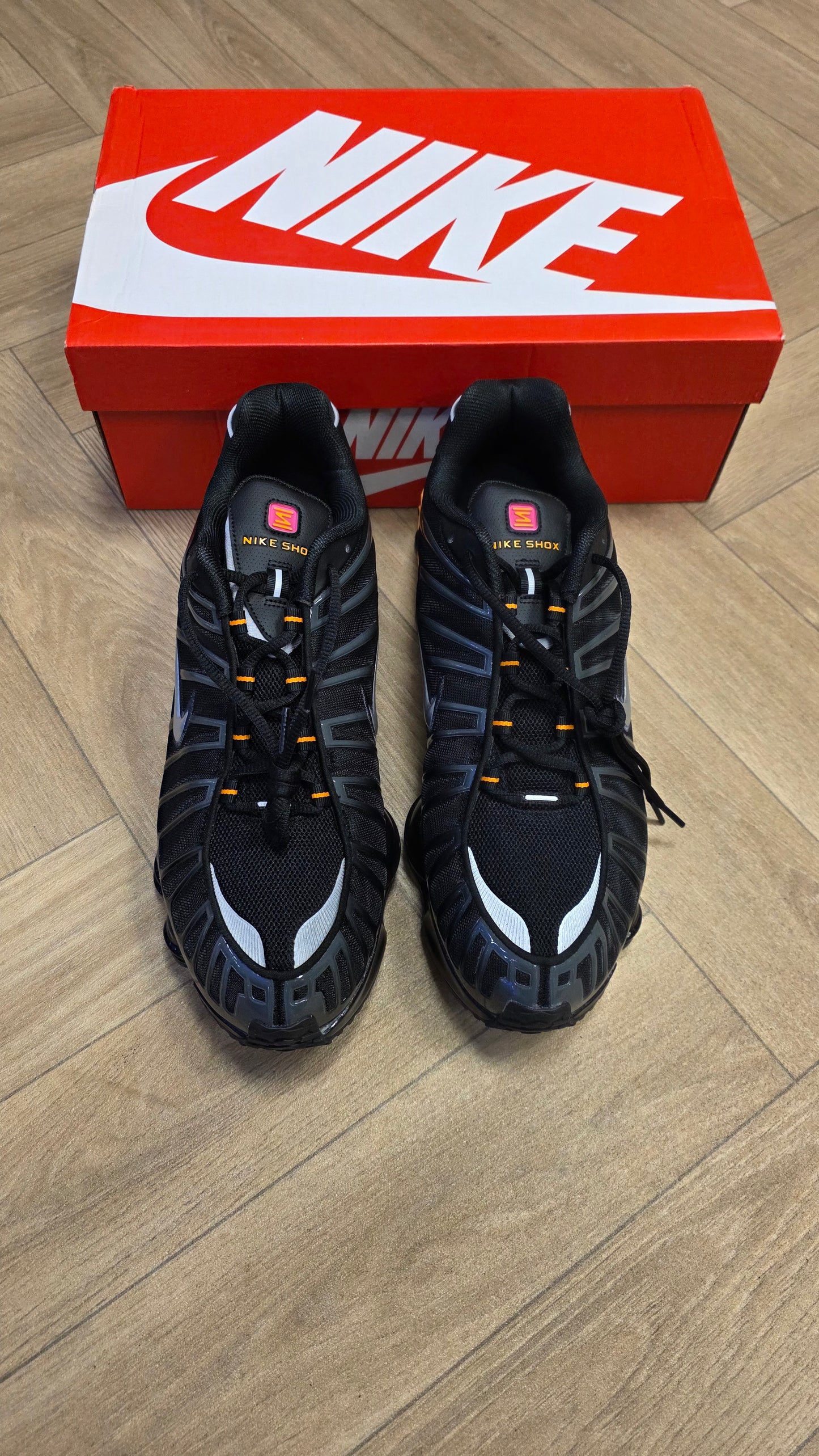Nike Shox TL Black Varsity Maize