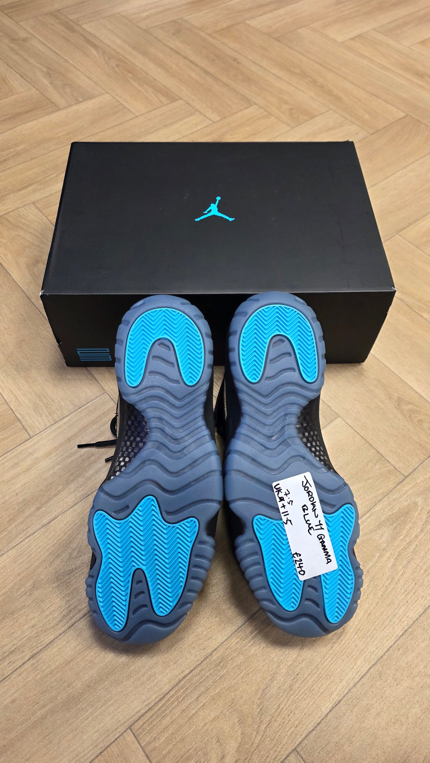 Jordan 11 Gamma Blue