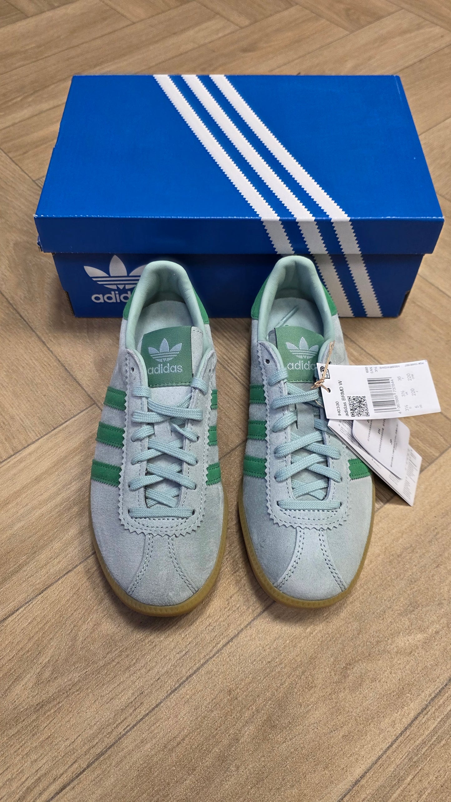 Adidas Bermuda Hazy Green