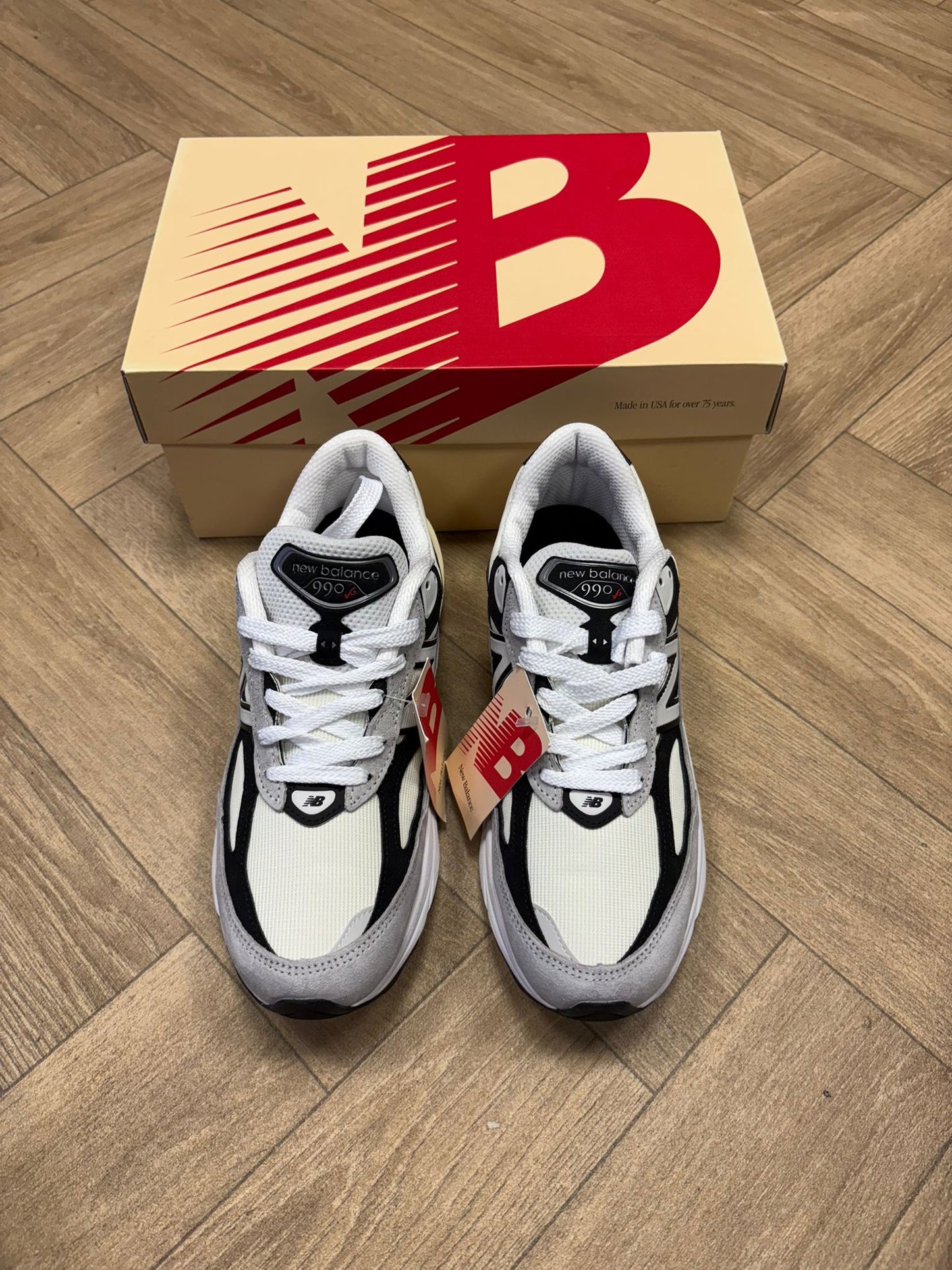 New Balance 990v6 MiUSA - Teddy Santis Grey Black