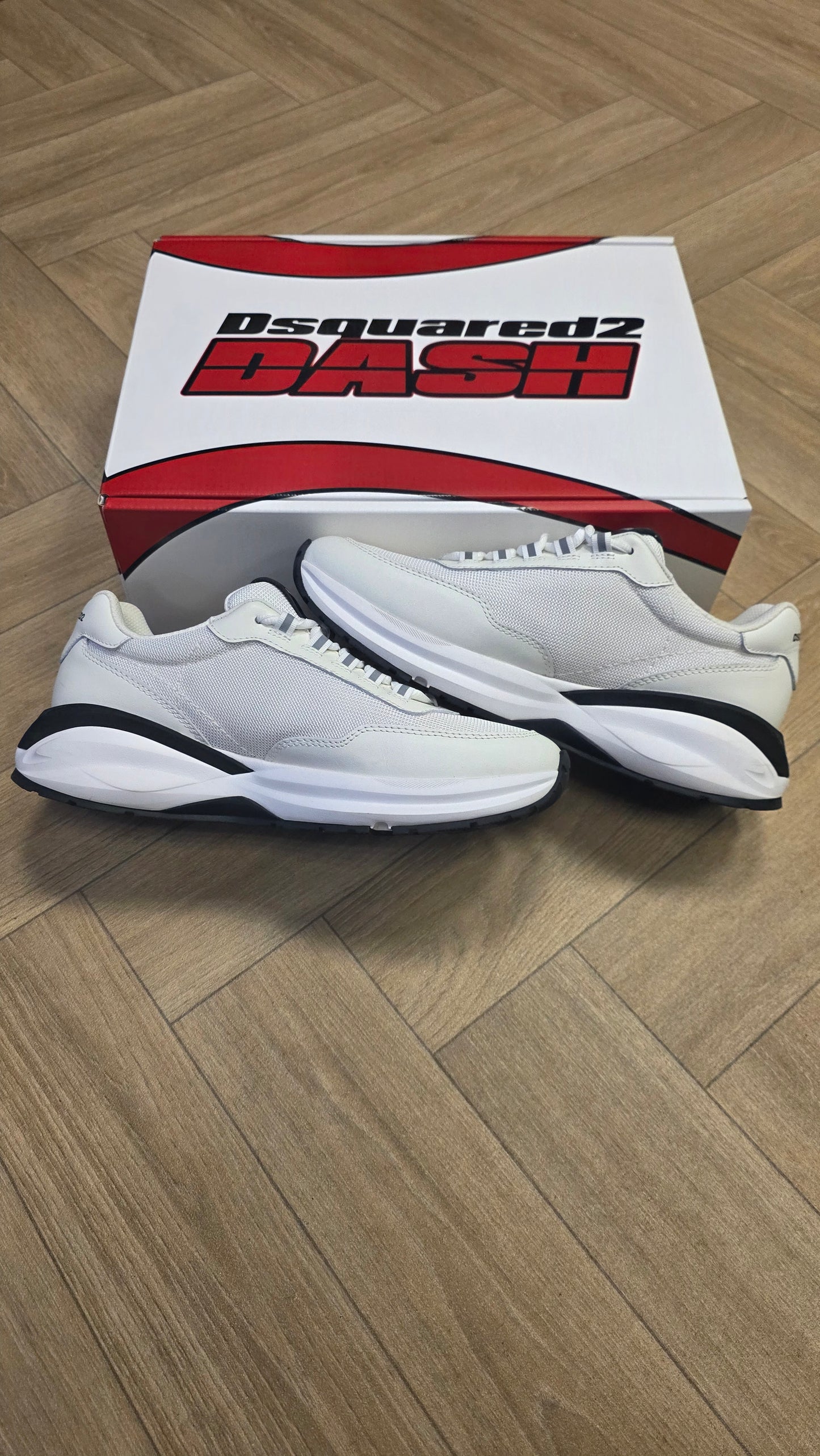 DSquared2 Dash - White Black