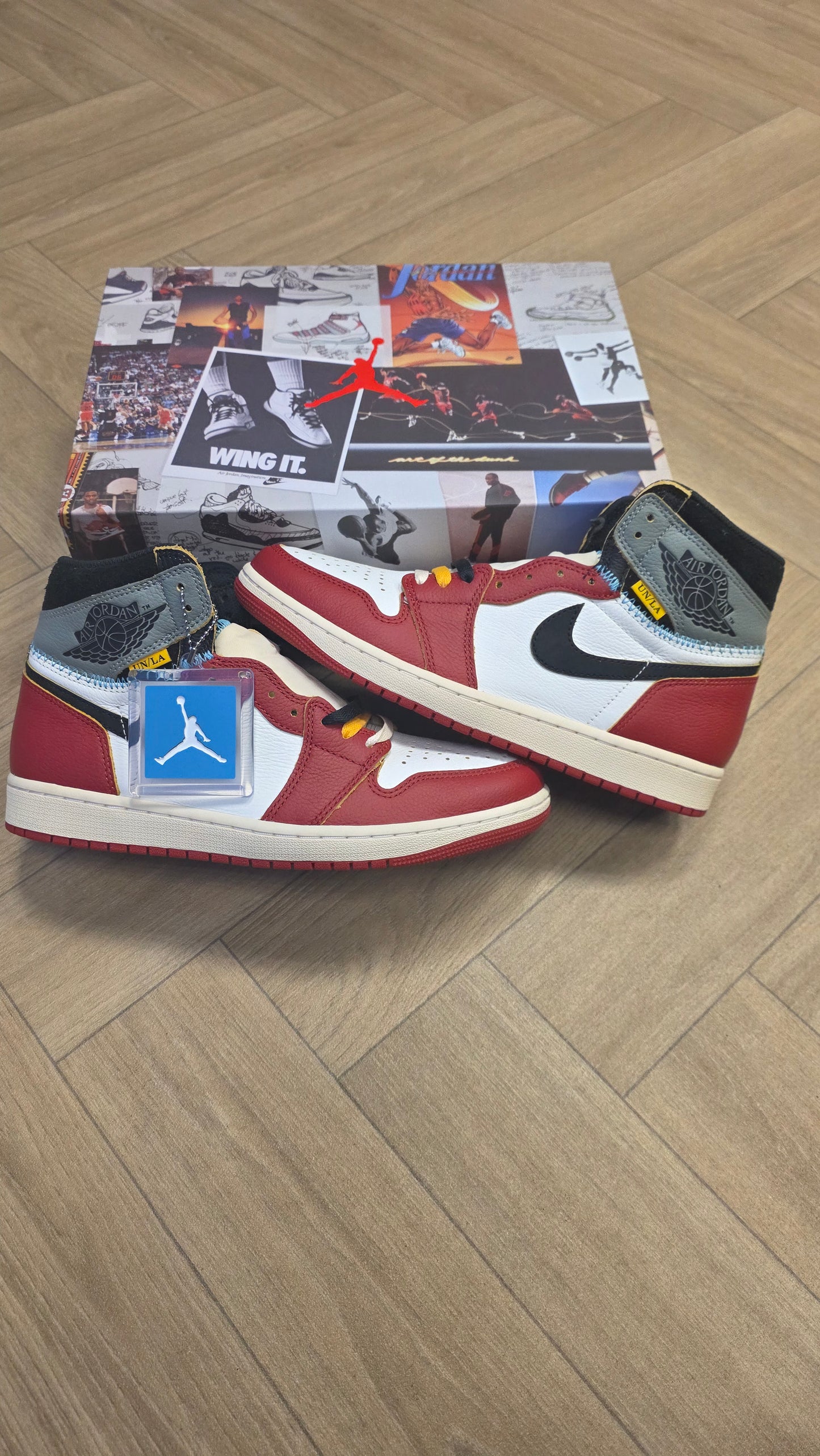 Jordan 1 × Union LA - Chicago Shadow