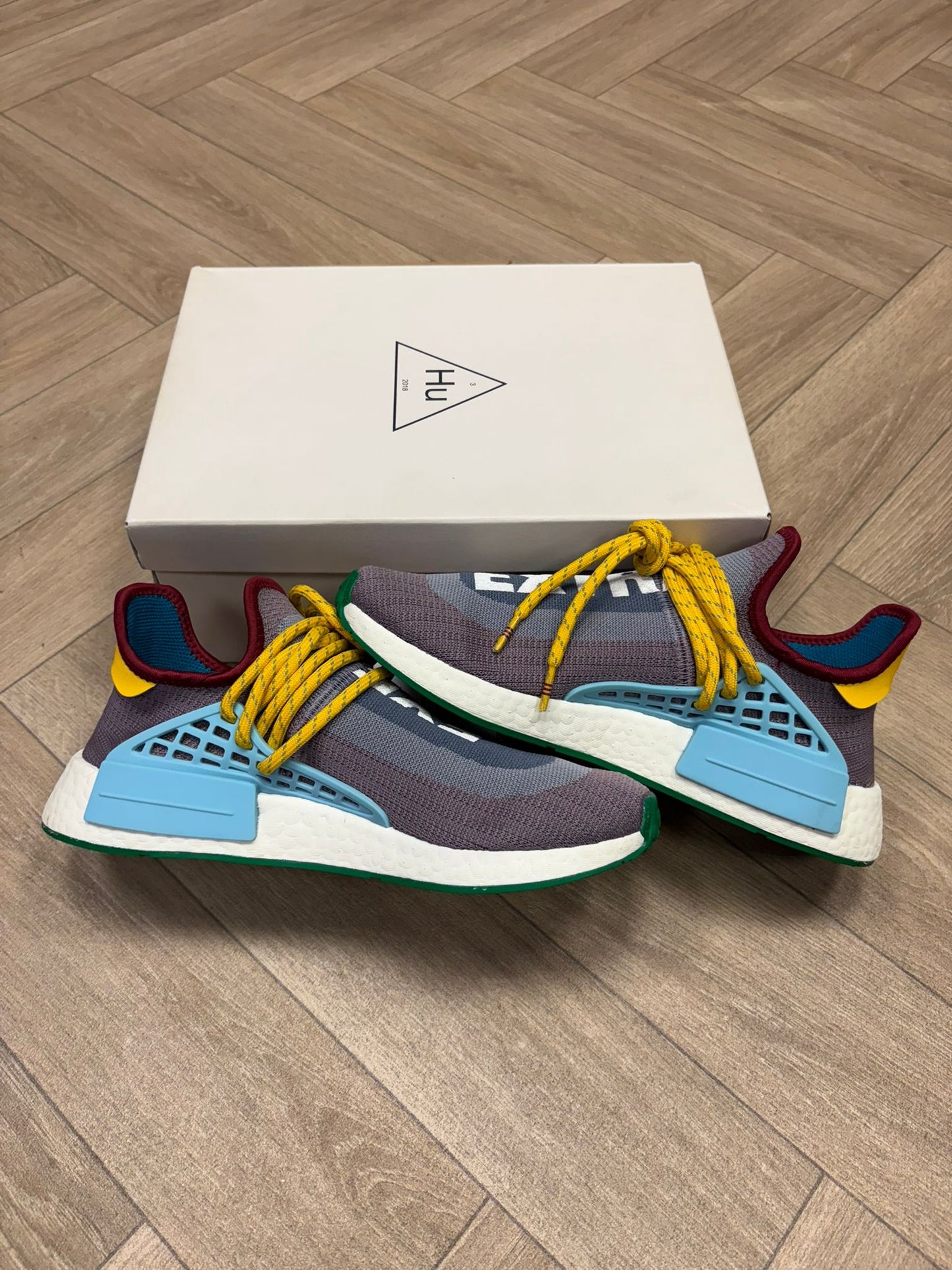 Adidas × Pharrell NMD Hu - Extra Eye Grey