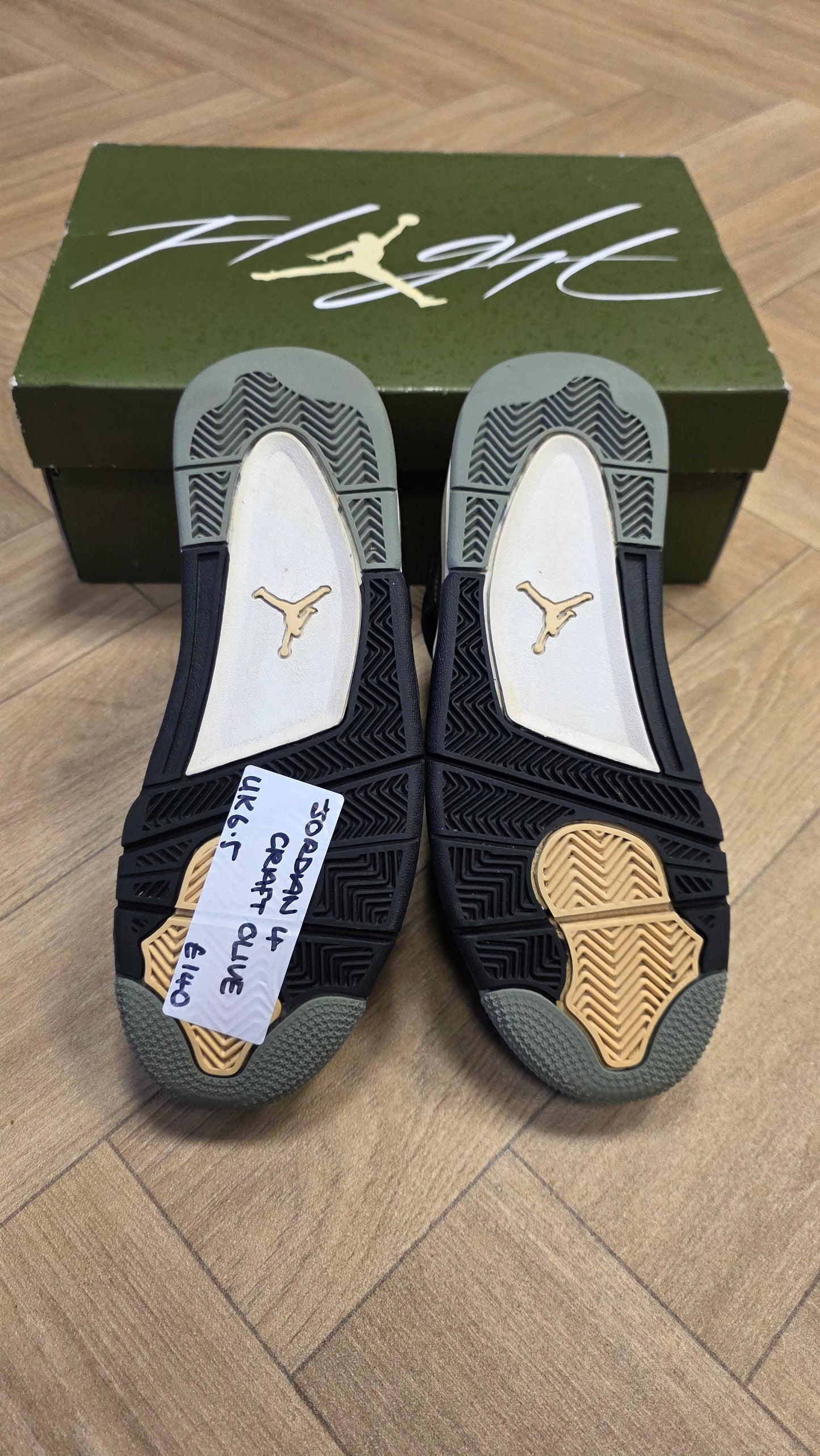 Jordan 4 - Craft Olive