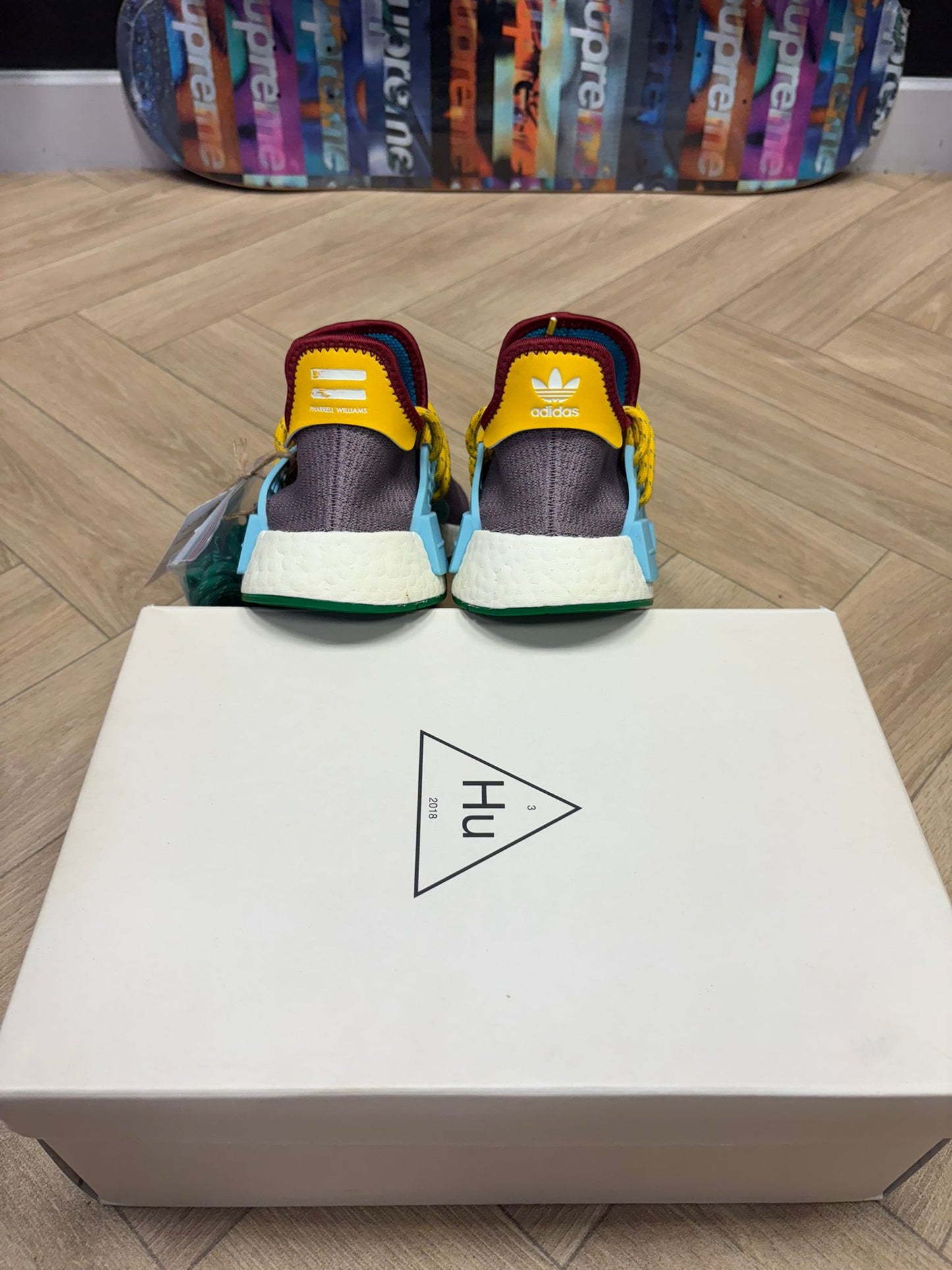 Adidas × Pharrell NMD Hu - Extra Eye Grey