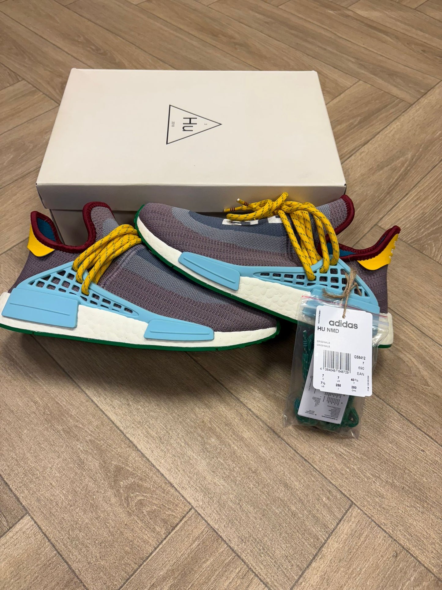 Adidas × Pharrell NMD Hu - Extra Eye Grey
