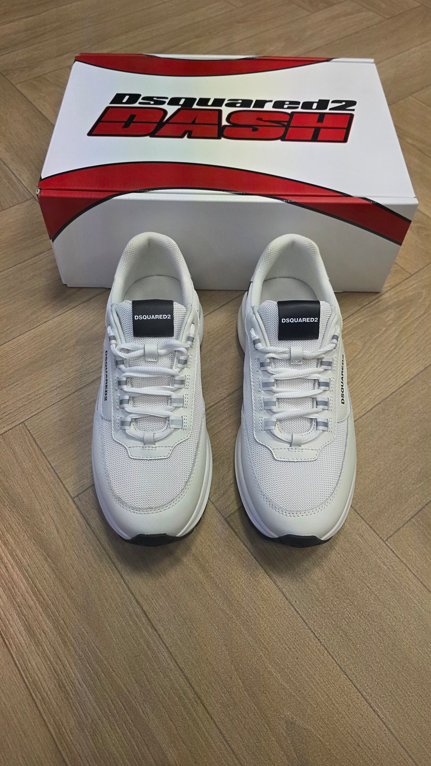 DSquared2 Dash - White Black