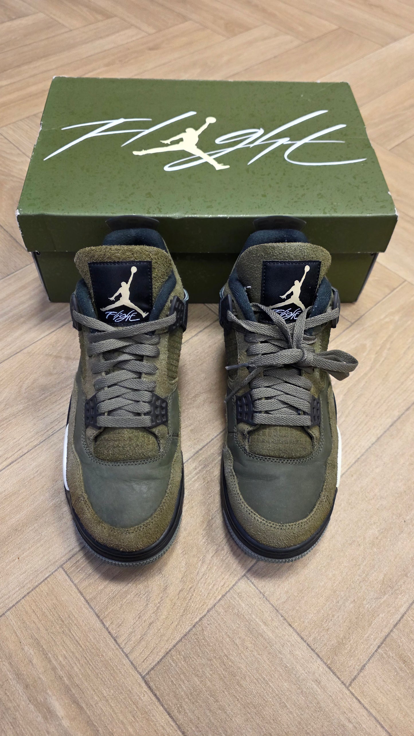 Jordan 4 - Craft Olive