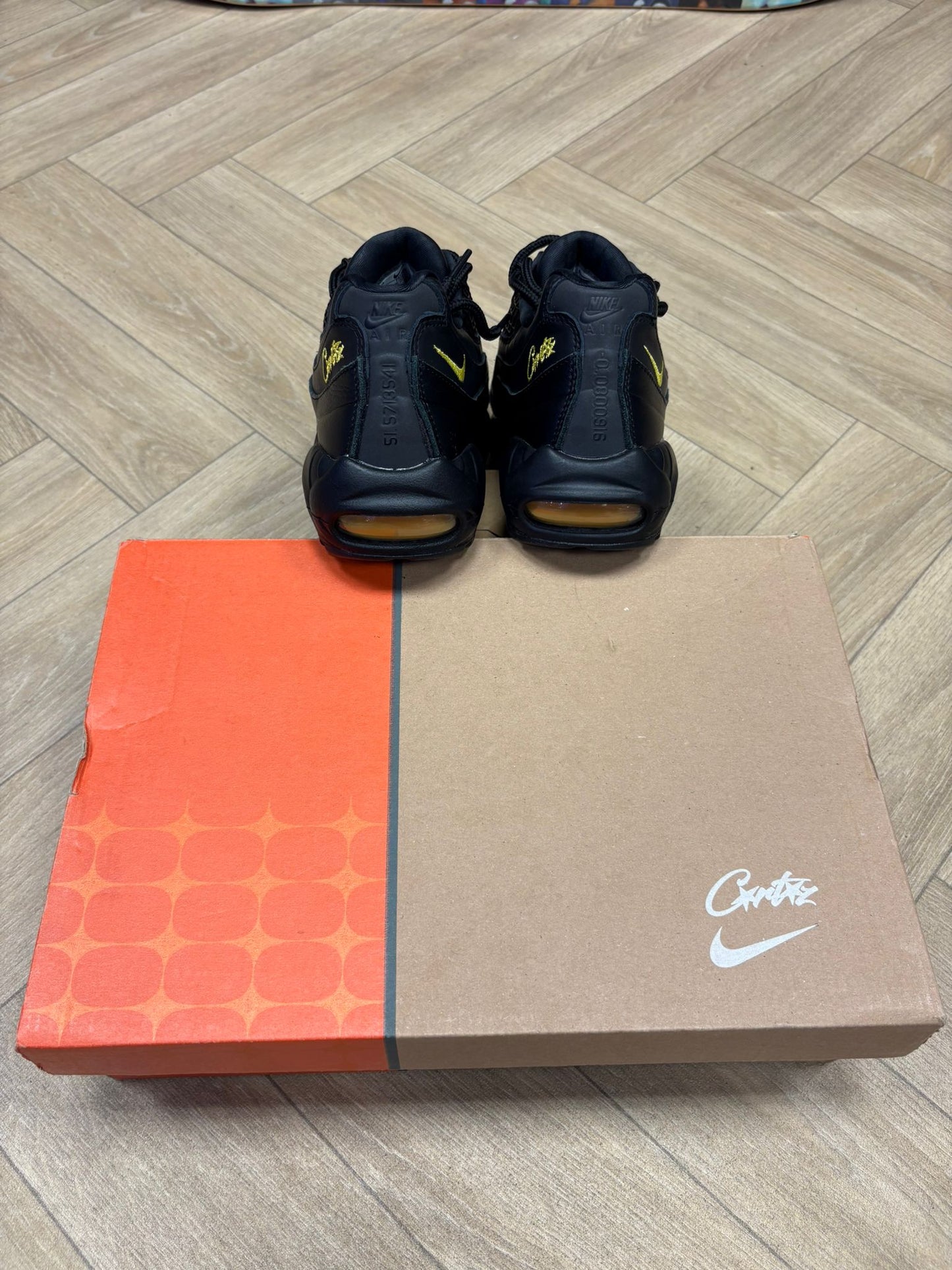 Nike × Corteiz Air Max 95 - Honey Black