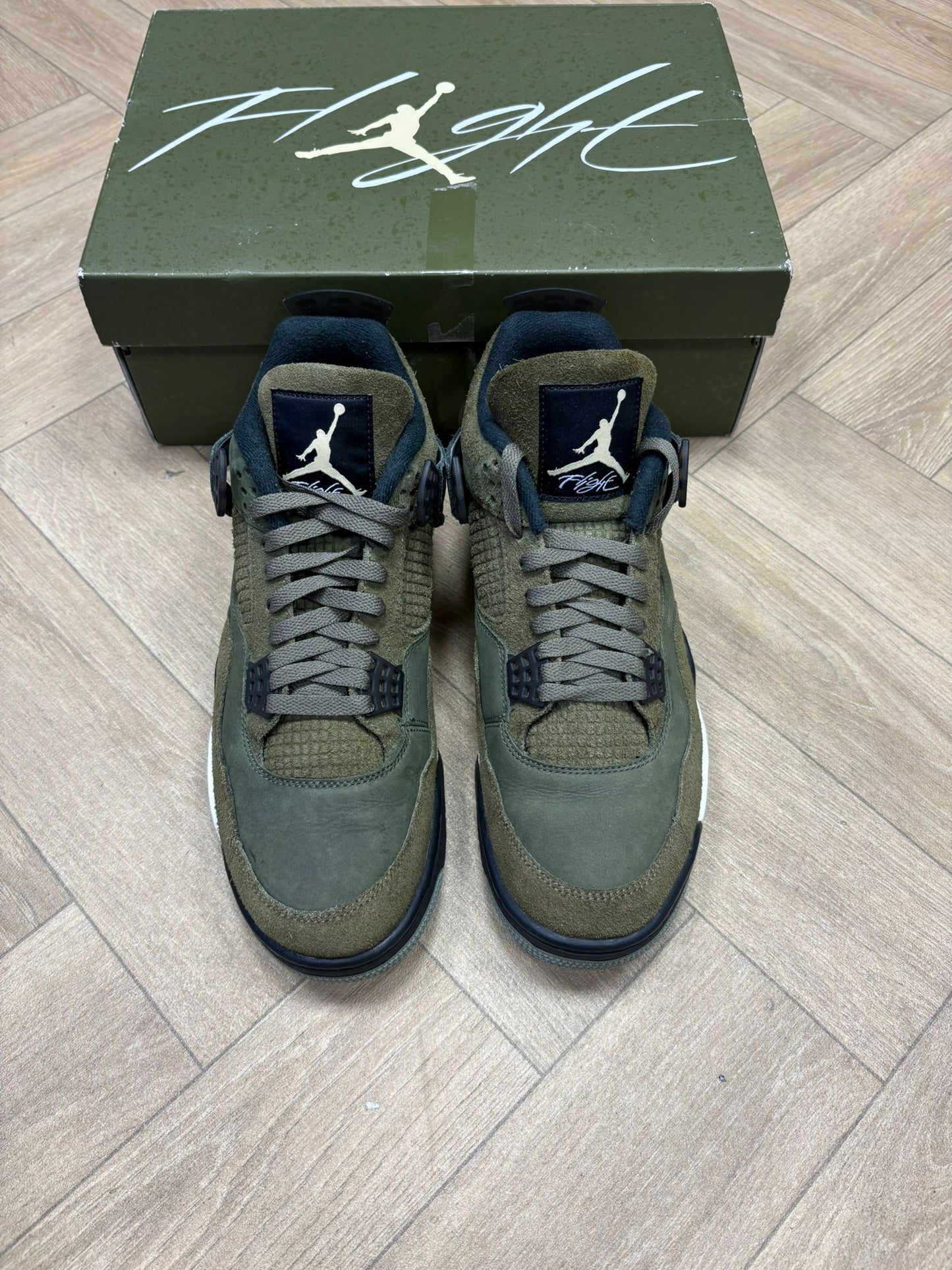 Jordan 4 - Craft Olive