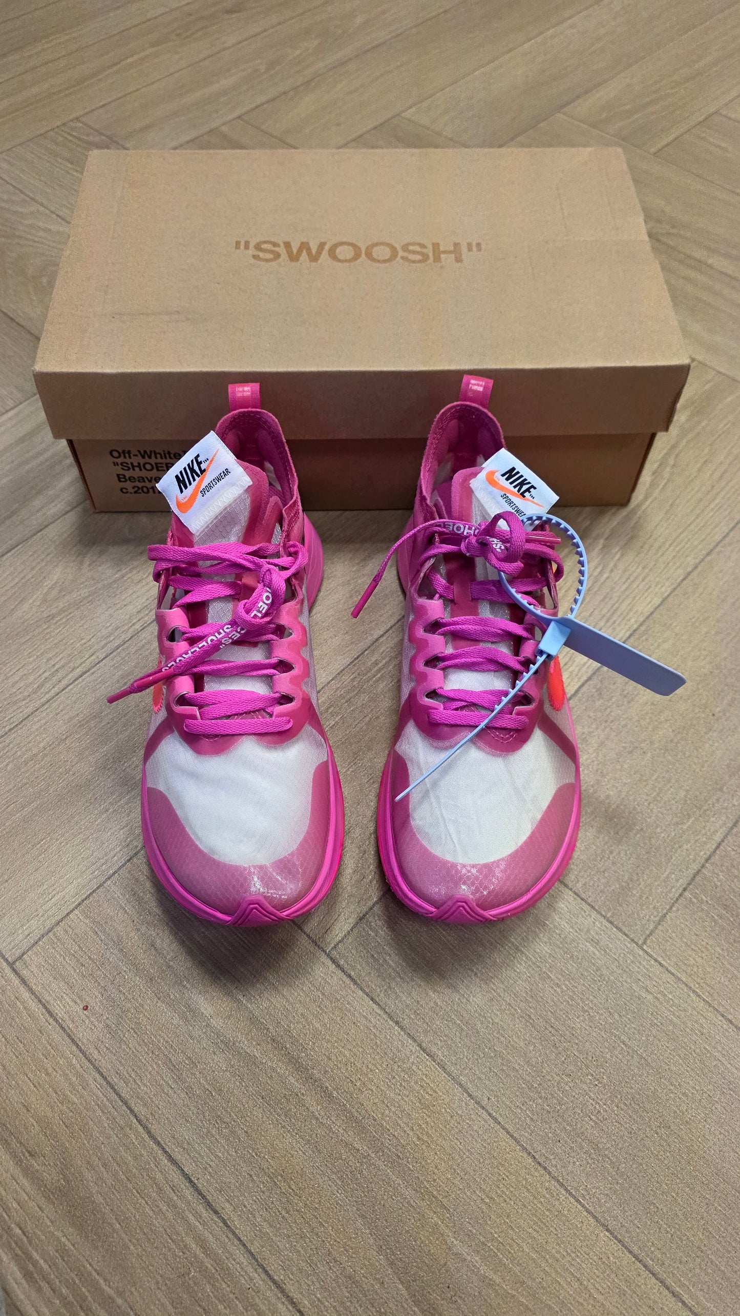 Nike × Off-White Zoom Fly - Pink