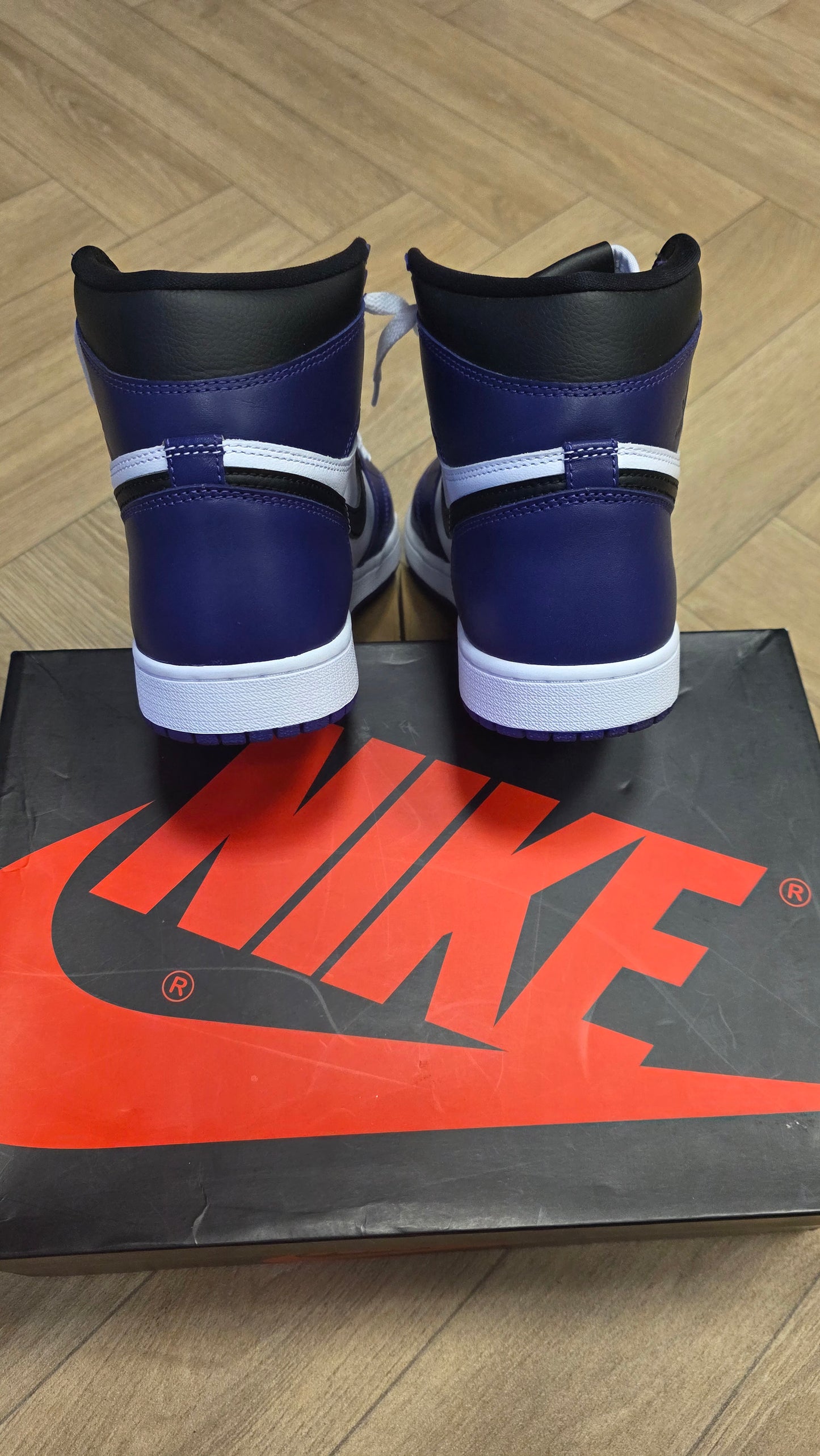 Jordan 1 High - Court Purple White