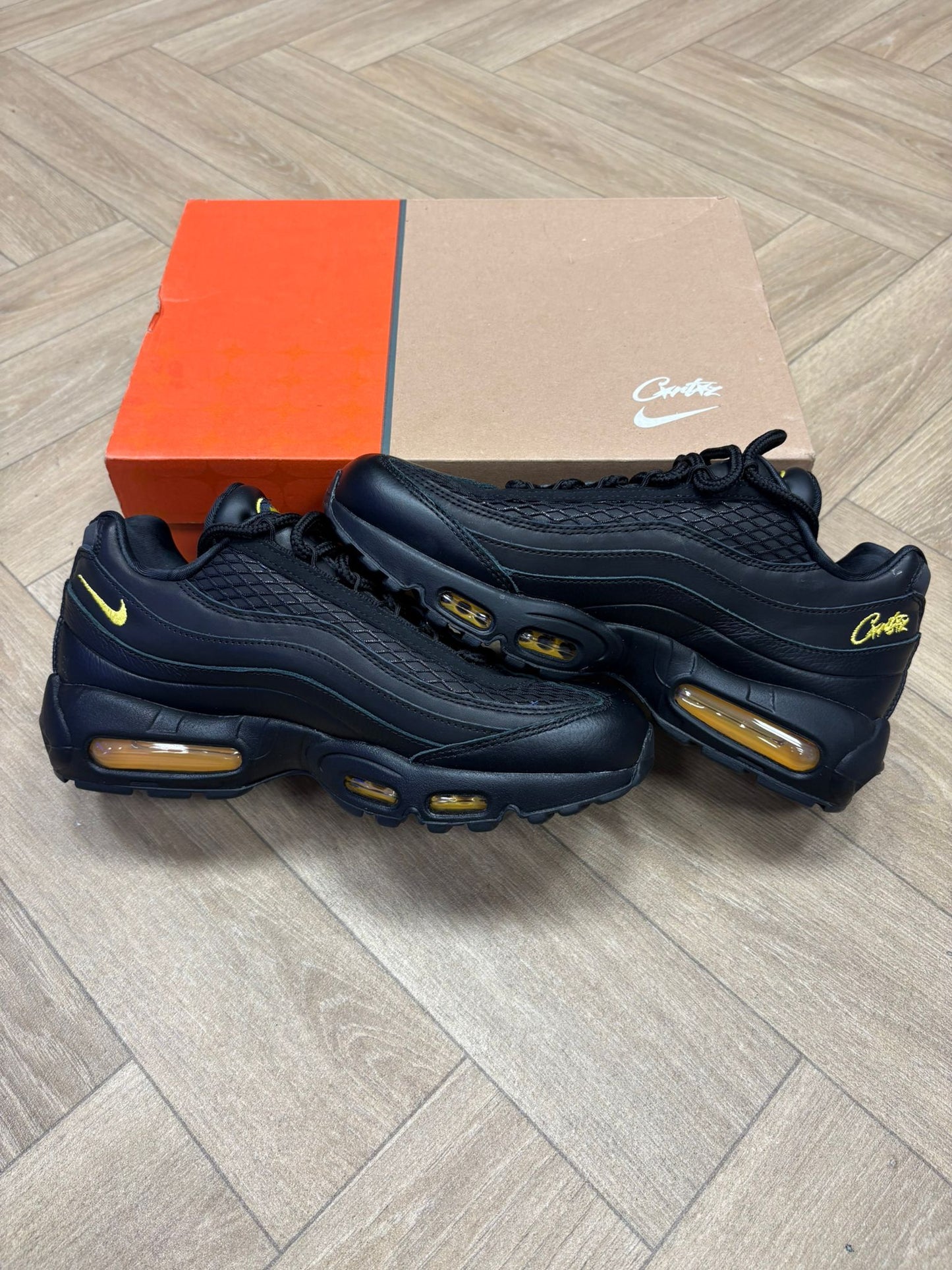 Nike × Corteiz Air Max 95 - Honey Black
