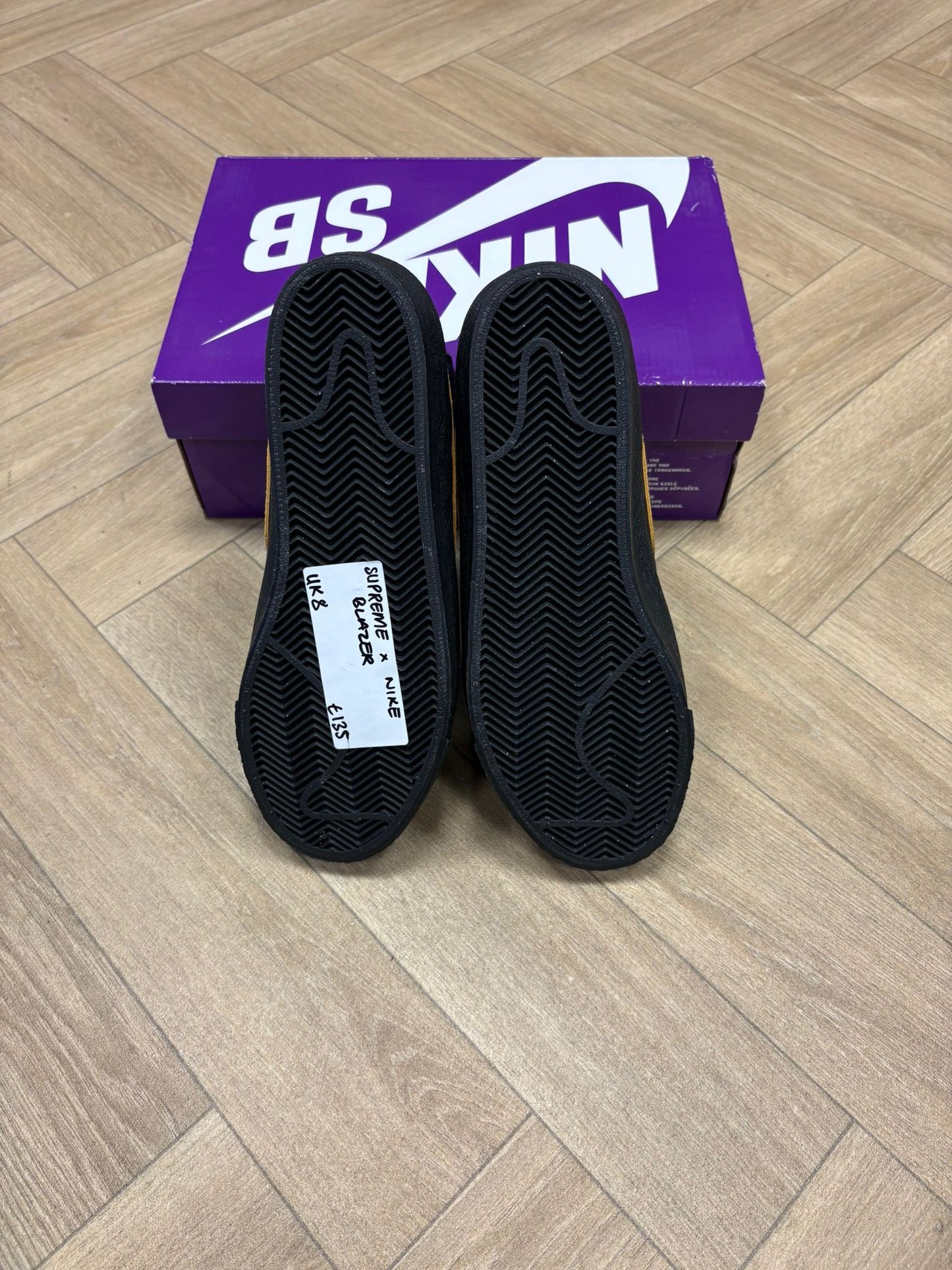 Nike × Supreme SB Blazer - Black