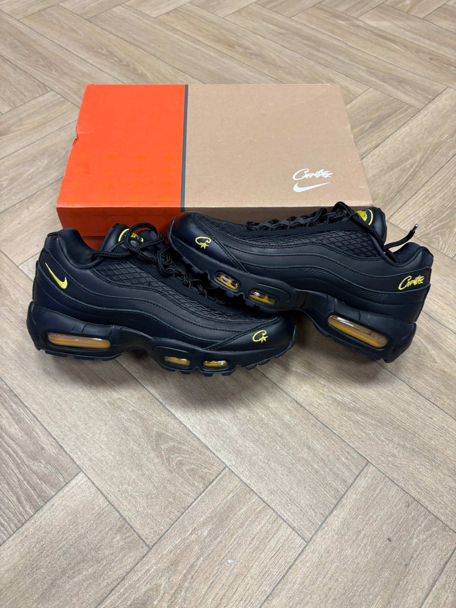 Nike × Corteiz Air Max 95 - Honey Black – Jawns LTD