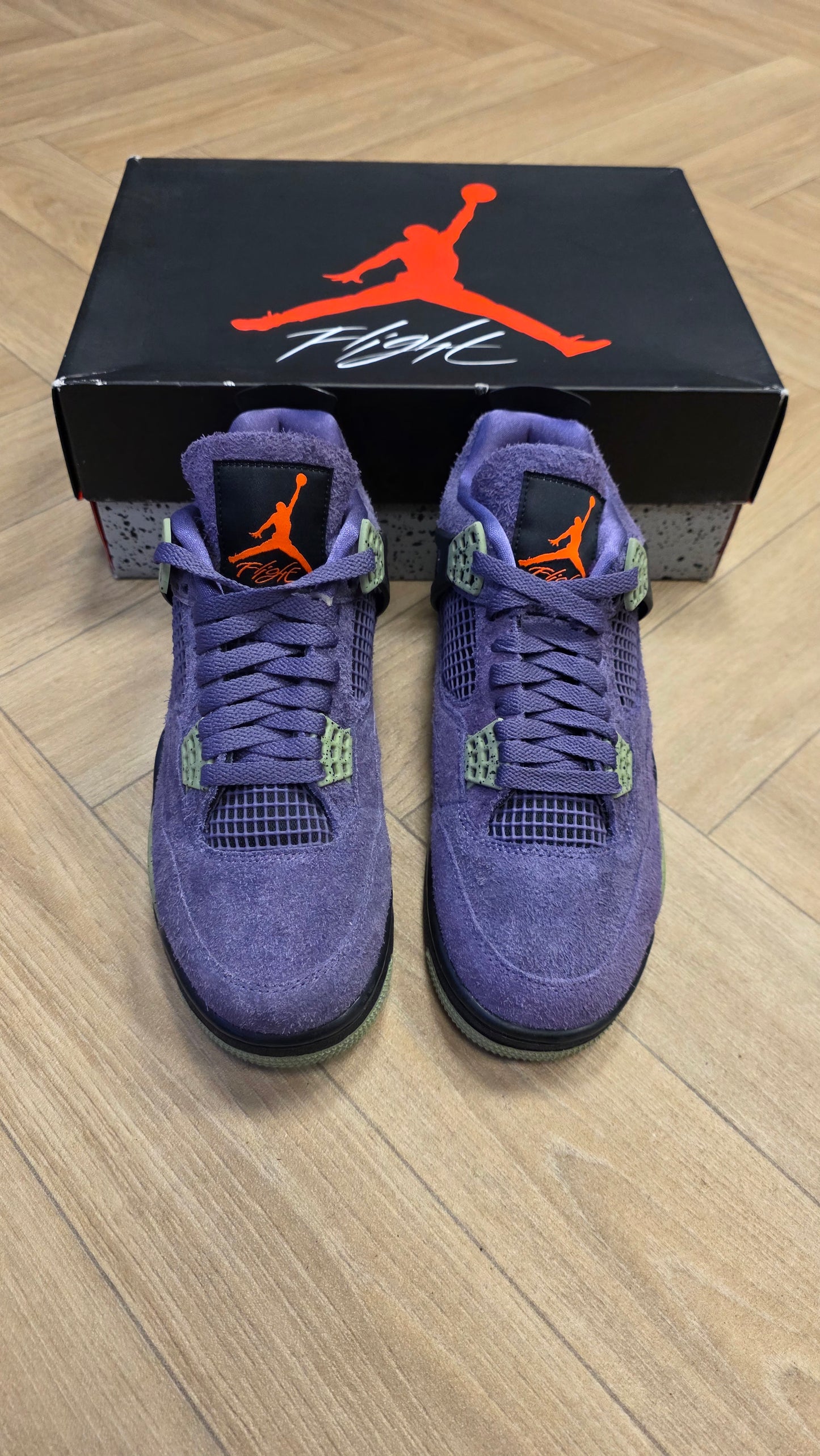 Jordan 4 - Canyon Purple