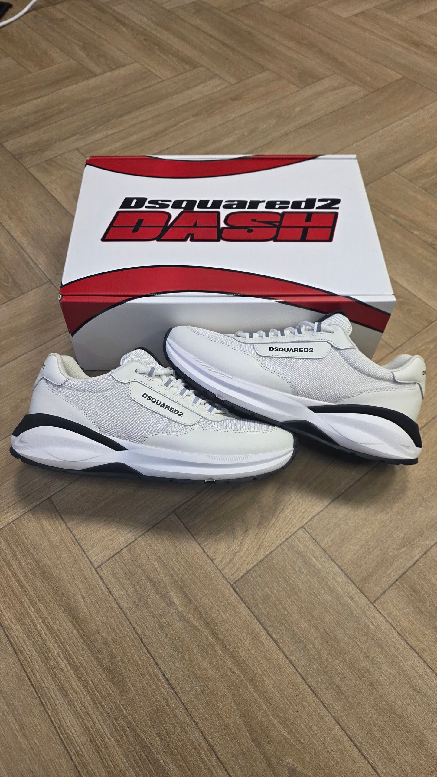 DSquared2 Dash - White Black